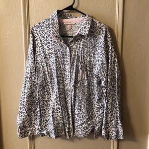 VS Pj Set Cute Cheetah Print